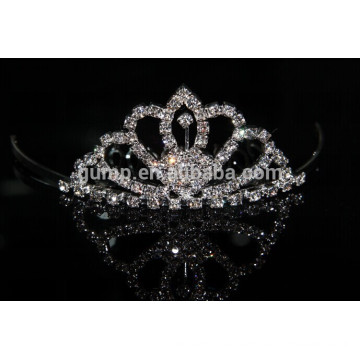 Wholesale child princess crown, small princess crown, mini kids crown